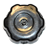 Fuel Tank Cap (Gas Cap) for Baja 90 (BA90) ATV - VIN Prefix L5DS, shown as a black and gold circular metal object, suitable for various Chinese ATVs and small 4-stroke engine generators.