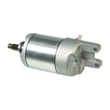 Starter Motor for the Honda FourTrax TRX300 ATV, featuring a silver electric motor with a visible screw and a black banded silver cylinder, essential for maintaining the 1988-2000 281cc engine.