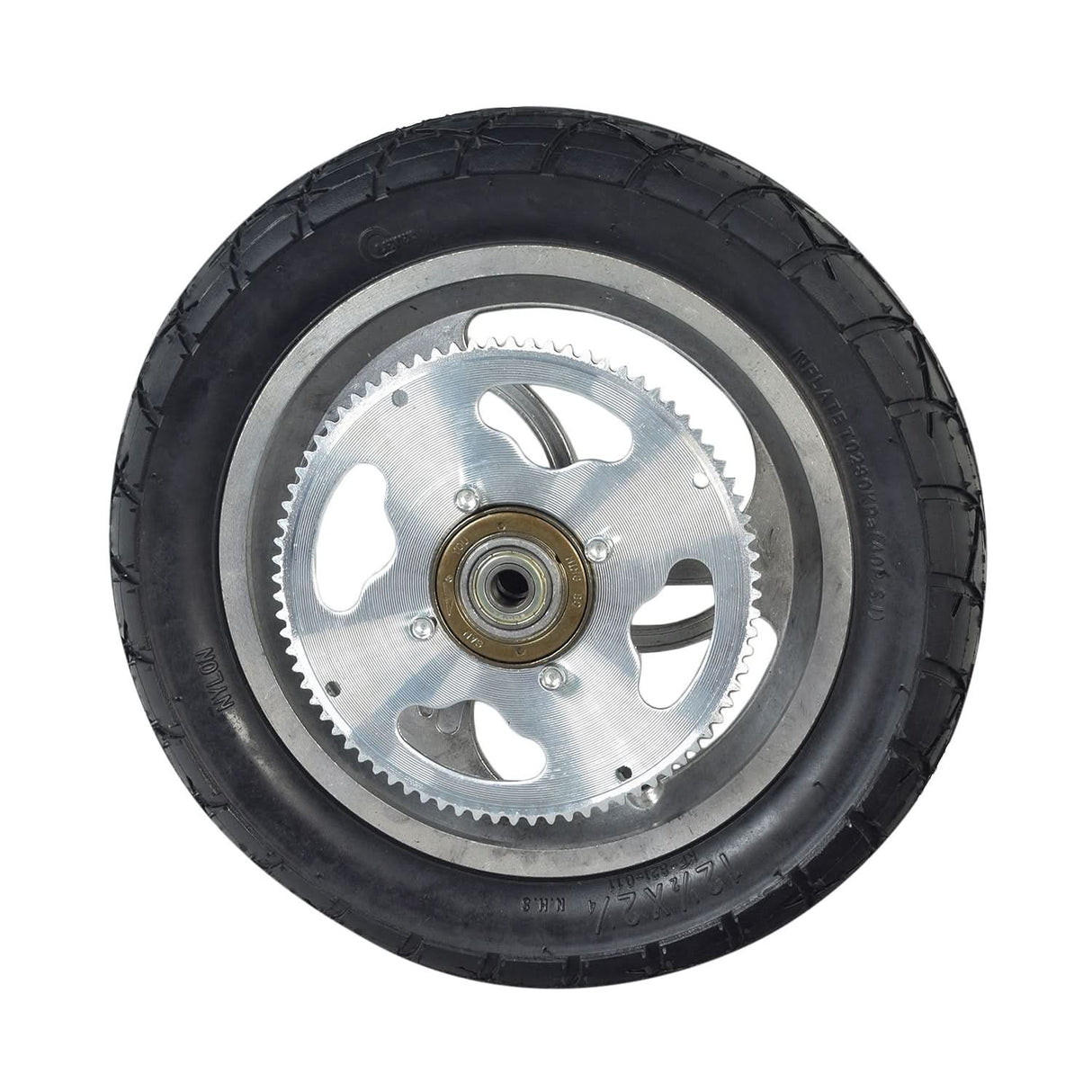 Pneu de roue de 12 pouces, pneu de scooter électrique de 12 pouces avec remplacement de pneu en caoutchouc de moyeu de roue 12 1/2X2 1/4 Pneu de roue de 12 pouces, pneu de scooter électrique de 12 pouces avec remplacement de pneu en caoutchouc de moyeu de roue 12 1/2X2 1/4