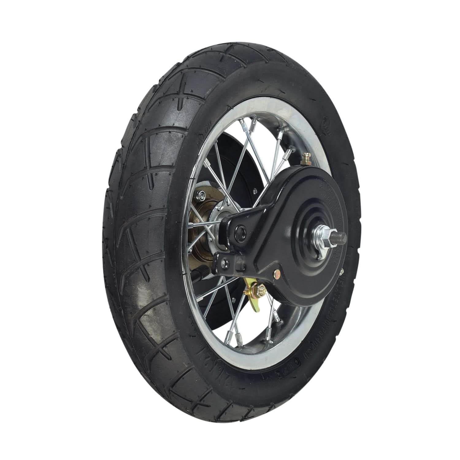 Rear Wheel Assembly with Wire Spoke Rim for the Razor Pocket Mod (Vers ...