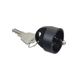 Keys for the Golden Buzzaround CarryOn (GB120) (Set of 2) featuring a close-up of the keys with black plastic holders, essential replacements for the lightweight mobility scooter.