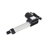 Lift Motor Assembly for Golden Comforter Wide Lift Chairs, showcasing a black and silver linear actuator with a power cord and round 7-pin connector, designed for specific Golden chair models.