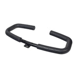 Tiller Handle with Grip for the Golden Companion I (GC240) and Companion II (GC340, GC440) mobility scooters, featuring a black metal oval loop with cushiony foam grip handles.