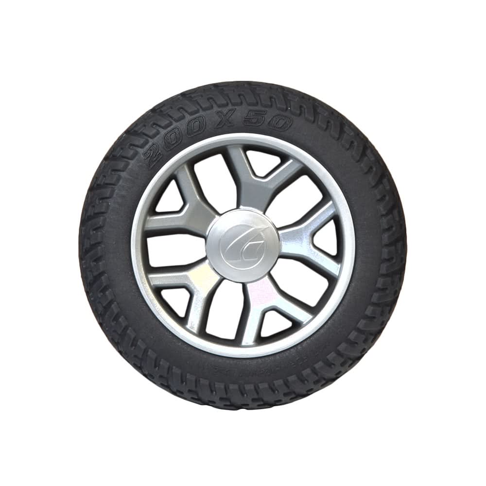 Buzzaro 200x50 Front Wheel Assembly for Golden Buzzaround XL (GB147) & Buzzaro ...