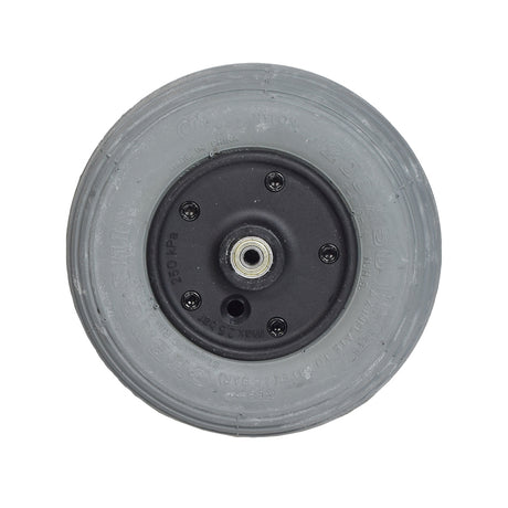 Front Caster Wheel Assembly for the Golden Technologies Alante & Alante HD, featuring a black rim and circular design, highlighting its compatibility with GP201 and GP202 versions.