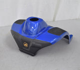 Blue Front Shroud for the Golden Companion II (GC440) (Blemished) featuring minor scratches on the blue finish, designed as a replacement body panel part for the GC440 model scooter.