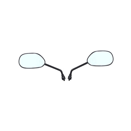 Mirrors for the Golden Buzzaround Lite (GB106), Companion I (GC240), & Companion II (GC340, & GC440) (Set of 2) - Depicts a pair of rear-view mirrors mounted on handlebars, offering enhanced safety and style.