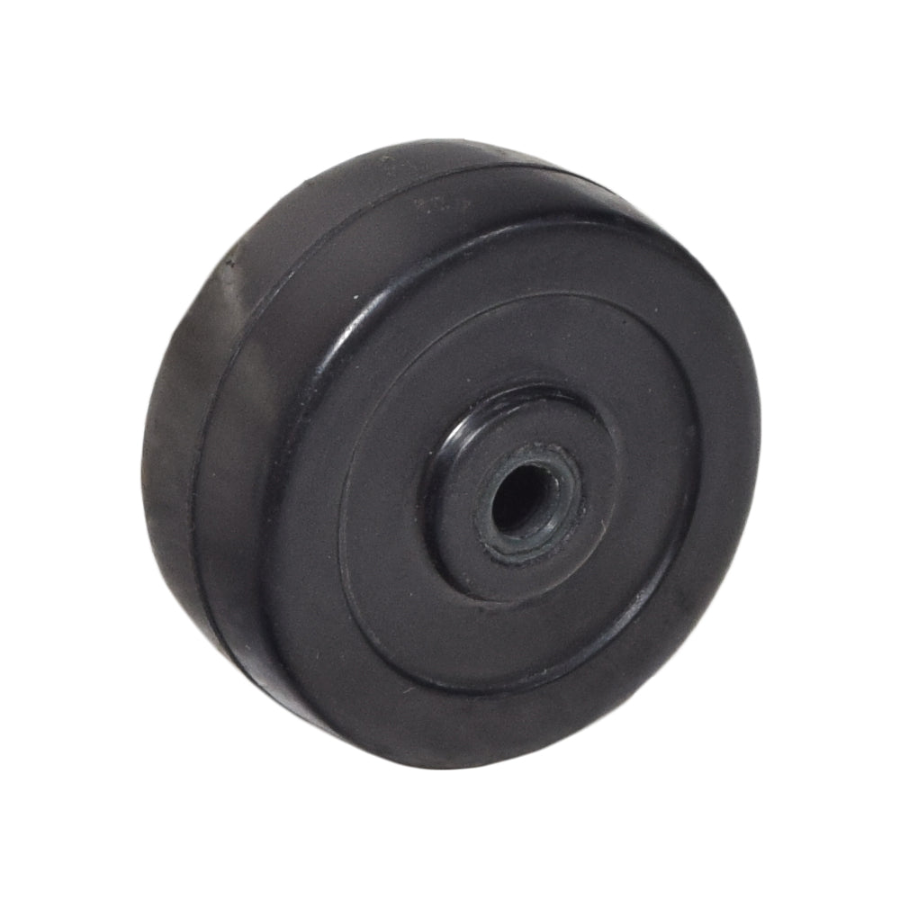 Rear Anti-Tip Wheel for the Golden Technologies Companion I (GC221) & Companion II (GC321), featuring a black circular design with a central hole, designed to enhance scooter stability.