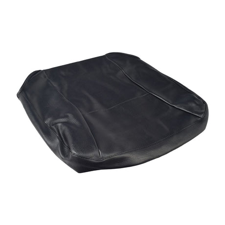 20x18 Black Vinyl Seat Base Cover for the Golden Companion II (GC340) Scooter, showcasing a sleek black cushion surface. Perfect for replacing damaged or worn scooter seat covers.