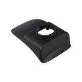 Caster Fork Mudflap for the Golden Compass HD (GP620) power chair; a black plastic object with a central hole, designed to prevent mud and moisture from reaching the front caster wheels.