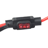 Charging Port for the Golden Technologies LiteRider (GL110), Buzzaround (GB106), Buzzaround XL (GB116) & Companion II (GC440) featuring a close-up of a black rectangular connector with a red light indicator.