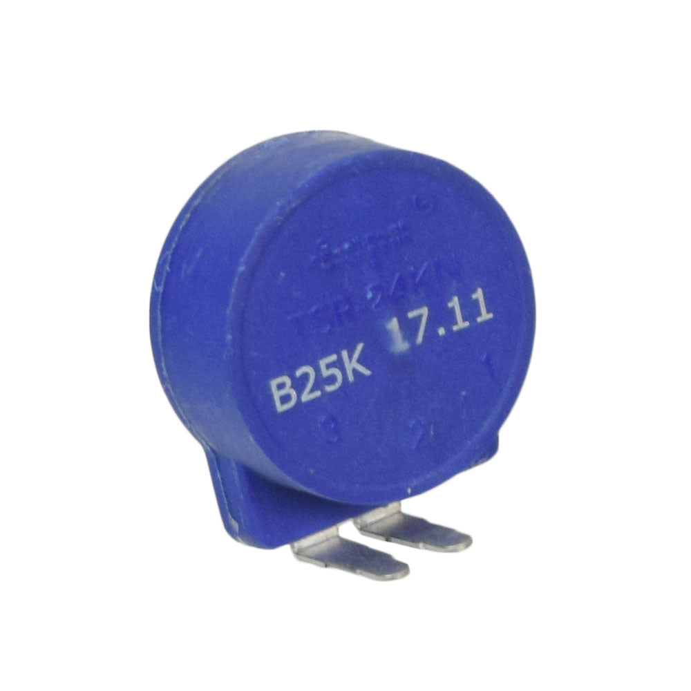 Speed Potentiometer for the Golden Technologies Companion I & II (GC240, GC340, & GC440) scooters, a blue round dial with metal corners and white text.