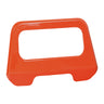 Battery Box Handle Trim for the Golden LiteRider Envy (GP162), an orange rectangular accessory designed to fit around the rear handle of the battery box, enhancing the scooter's aesthetic with a bold design.