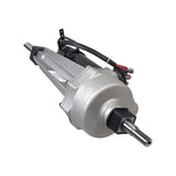 Heavy Duty Motor, Brake & Transaxle Assembly for the Golden Technologies Buzzaround EX (GB118/GB148), featuring a compact grey electric motor with attached black and red wires, designed for mobility scooter models GB118 and GB148.