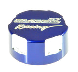 Gas Cap for 40cc Bladez & Tanaka Gas Powerboards & Powerkarts: A round cap with a scalloped edge and text, designed for a secure grip and leak prevention.