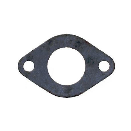 Intake Manifold Gasket for Baja Sun City (SC150) 150cc Scooters, featuring a circular metal gasket with a central hole, visible mounting holes, and precise measurements for secure attachment.