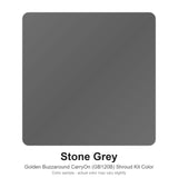 Stone Grey color sample for the Golden Buzzaround CarryOn GB120B shroud kit (MBA-0033)