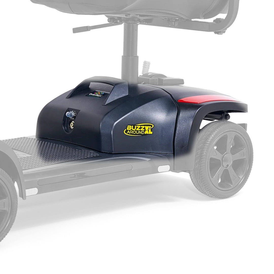 MBB-0096 Black Rear Shroud highlighted on the Golden Buzzaround XL 4-Wheel (GB150)