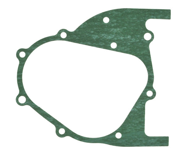 Gear Box Gasket for 125cc GY6 QMI152/157 and 150cc GY6 QMJ152/157 Engines, featuring multiple holes, used in reassembling the transmission gearbox for these specific Chinese-built engines.