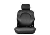 18x18 Captain's Seat Assembly for the Golden Compass Sport, featuring black vinyl upholstery and a headrest.