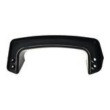 Grab Handle on Rear Shroud for the Golden Technologies Buzzaround Lite, a sturdy, black curved handle designed for easier transport, shown against a white background.