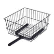 Rear Basket with Mounting Hardware for the Heartway Nomad 4 (PF3), featuring a black wire design with a handle, ideal for carrying everyday items.