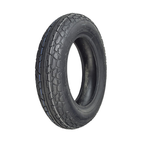 3.00-8 Black Front Tire for the Heartway Royale 4D (PF7D) Scooter, featuring a white stripe and V1134 tread pattern for all-weather use.