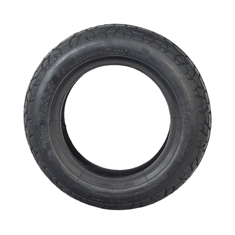 3.00-8 Black Front Tire for the Heartway Royale 4D (PF7D) Scooter, featuring the V1134 tread pattern, designed for year-round, all-weather riding, displayed against a white background.