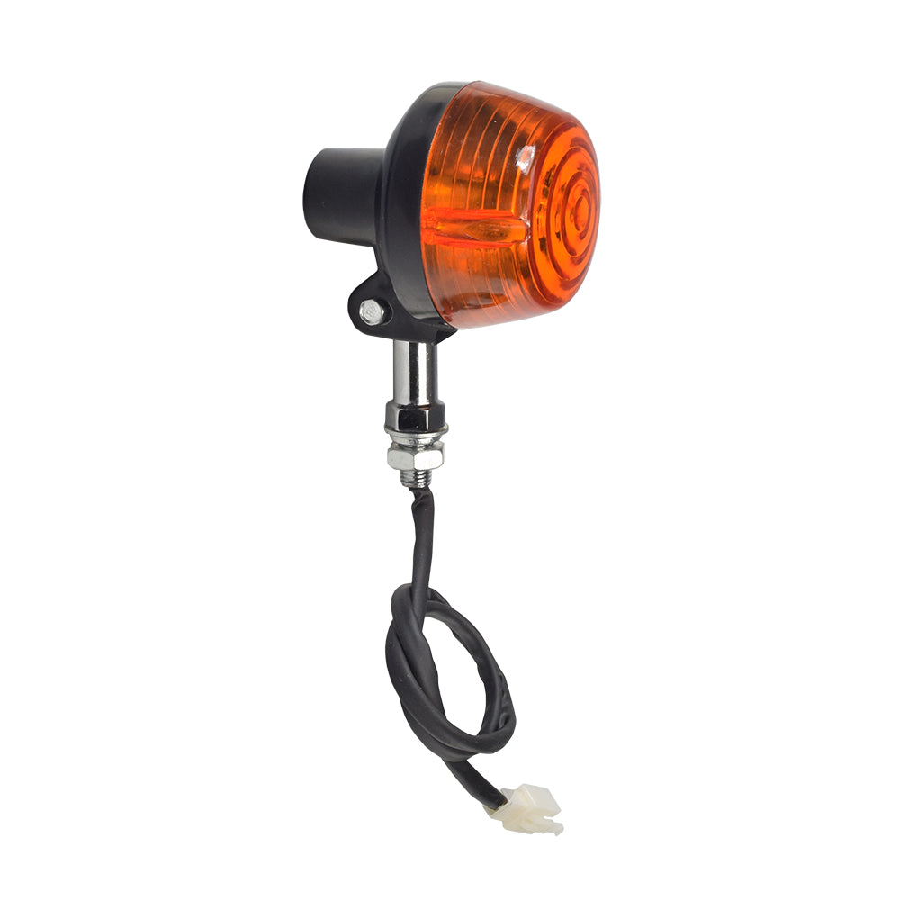 Close-up of the Signal Light for Kandi 150cc - 250cc Go-Karts & Dune Buggies, featuring a compact light with an 18 cord and 2-wire connector, essential for visibility in poor conditions.