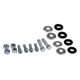 Handlebar Bracket Kit for the Baja Mini Bike (MB200) featuring a set of bolts, nuts, and washers. The kit includes both upper and lower pieces, essential for secure handlebar installation.