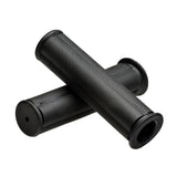 Handlebar Grips for the Invacare Lynx L-3, L-3X, & Lynx L-4 (Set of 2) - a pair of black metal handlebars with cylindrical grips and visible screws, ideal for replacing worn grips on your mobility scooter.