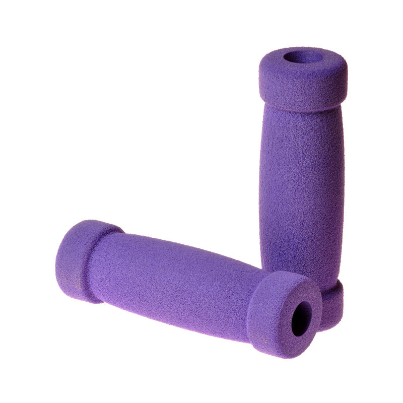 4-1/4 Universal Handlebar Grip Set for Mobility Scooters, showing a pair of foam grips designed to fit handlebars with a diameter of 5/8 to 7/8.