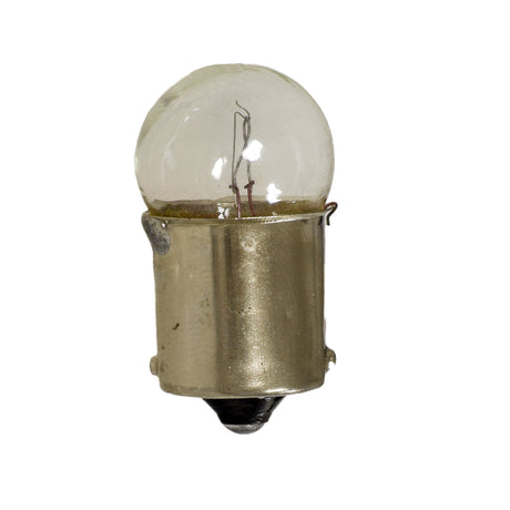 36 Volt Headlight Bulb with a metal base, small wire, and compact design, ideal for 36 Volt electric scooters. Close-up view emphasizes its universal fit and 40 Volt rating.