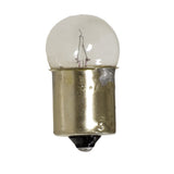 36 Volt Headlight Bulb, a clear-capped light bulb with a small round base, close-up of metal cylinder and wires, designed for 36 Volt electric scooters, rated at 40 Volts.