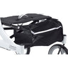 Tote Bag for the Drive Medical Nitro Hemi Rollator (RTL10266-H), shown as a black mesh bag with a colored strip, designed to fit under the seat of the rollator.