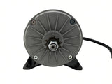 Front view of Hiboy DK1 motor showing the 11-tooth drive sprocket and mounting bracket