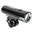 HL-L175 LED Headlight, a black bike accessory with a clear lens, ideal for enhancing visibility on scooters and bicycles.