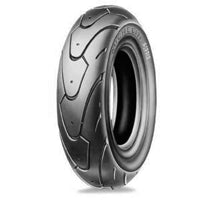 Honda Ruckus 120/90-10 Front Scooter Tire, featuring a close-up of its advanced tread pattern designed for superior performance and grip.