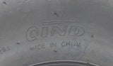 Close-up of a 19x7.00-8 V-Tread Tire for Coolster ATVs, highlighting its aggressive V-tread pattern designed for superior ground grip and traction on various surfaces.