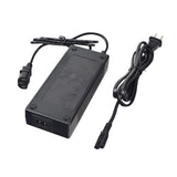 36 Volt 2.9 Amp 3-Pin Quick-Charge Battery Charger (Premium) featuring a black power cord and plug, with a compact black rectangular charger connected to visible wires.