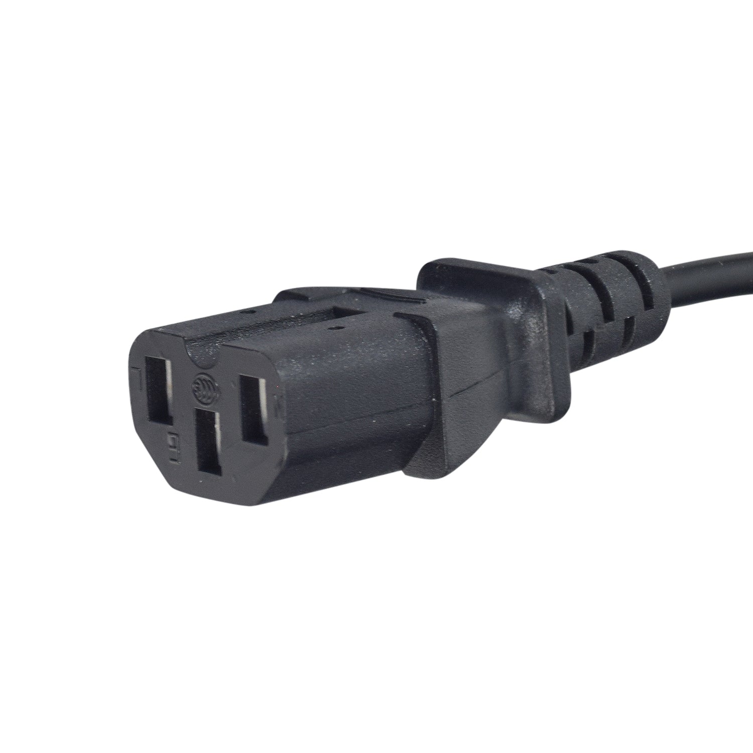 36 Volt 2.9 Amp 3-Pin Quick-Charge Battery Charger (Premium) close-up, showcasing the robust black electrical plug and power cord, highlighting its dependable and flexible inline design for efficient recharging.