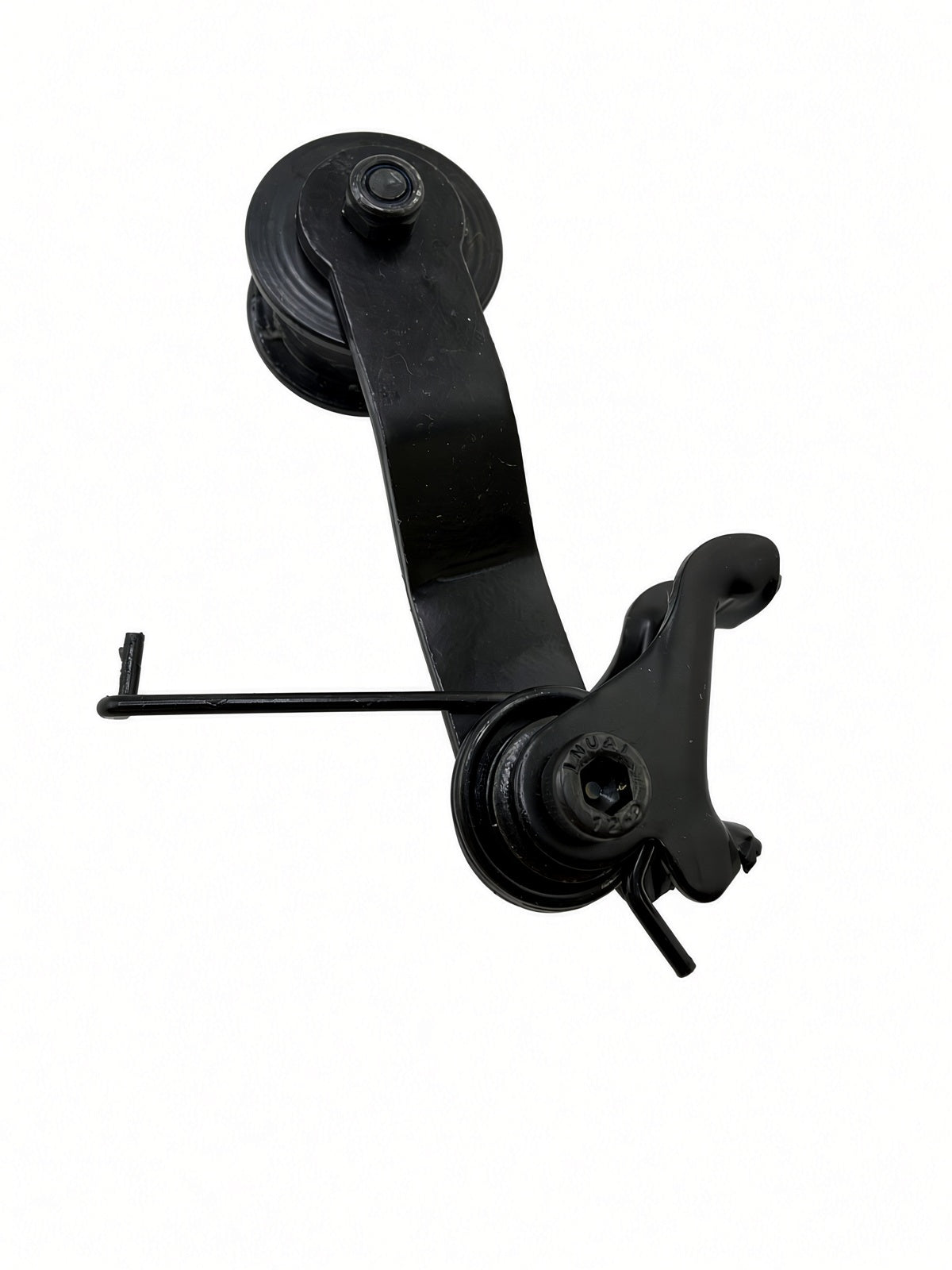 Black chain tensioner with roller and spring for the Hiboy DK1