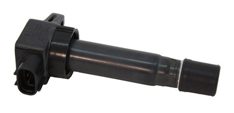 Ignition Coil for 660cc Arctic Cat Snowmobiles (2002-2006) showing a black cylindrical device with a cap and a visible plug, designed for reliable performance in extreme conditions.