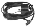 Ignition Coil for Arctic Cat El Tigre and Jag Snowmobiles (1976-1981), featuring a black electrical wire with a plug, essential for reliable performance in extreme weather conditions.