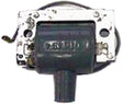 Ignition Coil for Polaris Snowmobiles (1975-1981), showing a close-up of the black and silver metal device, designed for reliable performance under extreme weather conditions.