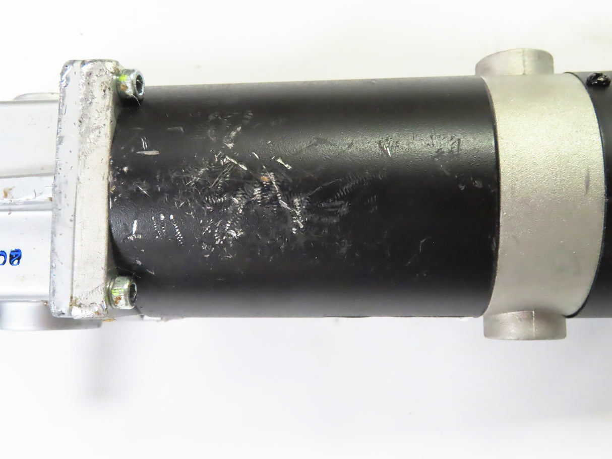 Right Drive Motor Assembly for Jazzy 610, 1101, 1103 Ultra, 1121 & Jet 3 Ultra Power Chairs (Blemished) showing a black and silver cylindrical device with visible cosmetic scratches and surface blemishes.