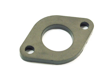 Intake Manifold Insulator Spacer for 125cc GY6 QMI152/157 and 150cc GY6 QMJ152/157 Engines, a grey metal piece with multiple holes.