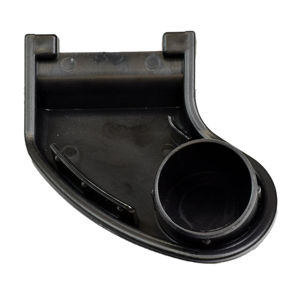 Caster Wheel Headtube Cap for the Invacare Pronto M50, M51, M61, and M91; a black plastic cap with a hole designed to protect caster wheel bearings from dust and debris.