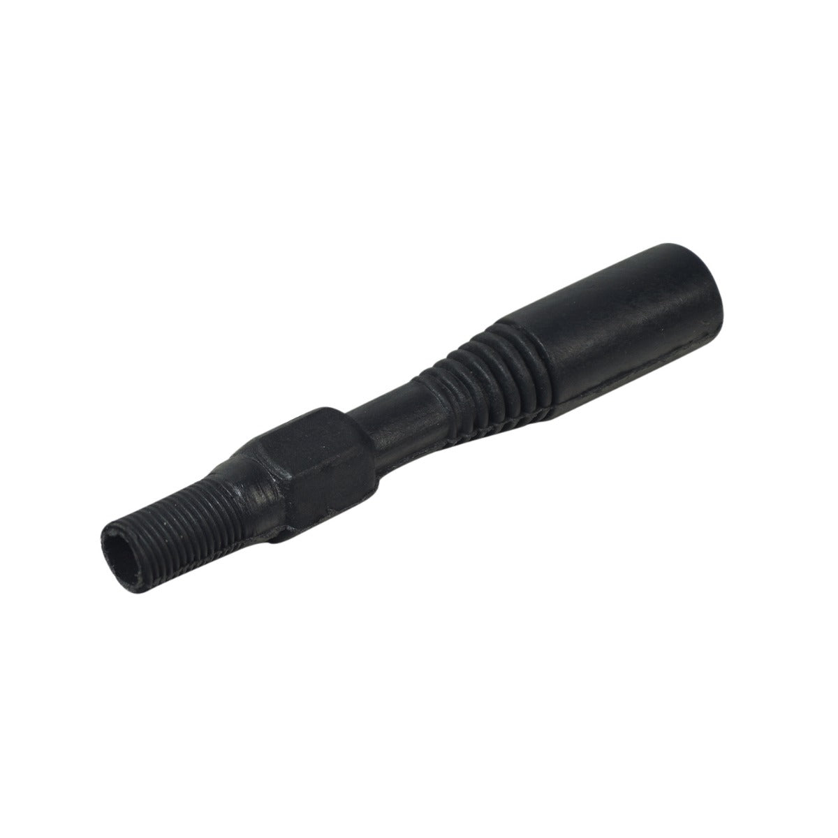 Plastic Inner Tube Valve Extender for Razor E150, E175, E200, E275, E300, Mini Chopper, Pocket Mod, & Pocket Rocket featuring a black tube with a long bolt for easy tire inflation.