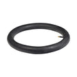 16x2.25/2.50 Inner Tube with Straight Valve Stem, shown as a black rubber tire tube suitable for various tire sizes, depicted against a plain background.